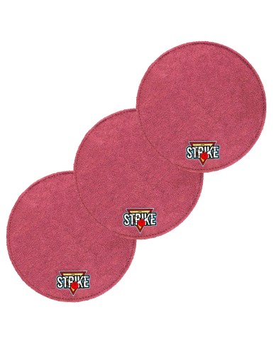 3x M&M Strike 2-lagiges Premium Bowling Shammy Pad. Naturleder! Zum Abwischen von Öl von Bowlingkugeln
