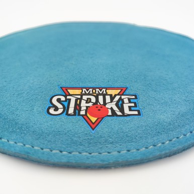 MM Strike 2-warstwowa Ścierka/Pad do kul bowlingowych.  Naturalna skóra & Najwyższa Jakość