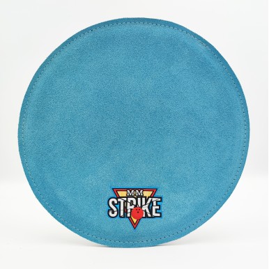 MM Strike Premium Bowling Shammy Pad 2-capas. Cuero natural Para limpiar el aceite de las bolas de boliche