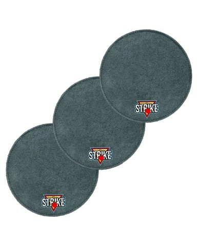 3x M&M Strike 2-lagiges Premium Bowling Shammy Pad. Naturleder! Zum Abwischen von Öl von Bowlingkugeln