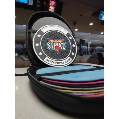 MM STRIKE GripFlex™ Bowling Disc + 5 ścierek skórzanych + etui + 5x pady Abralon