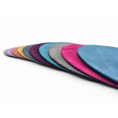 3x MM STRIKE Skórzane Ścierki Bowlingowe z Rzepem - do GripFlex™ Bowling Disc