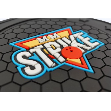 MM STRIKE GripFlex™ Black Bowling Disc - do skórzanych ścierek bowlingowych ZESTAW STARTOWY