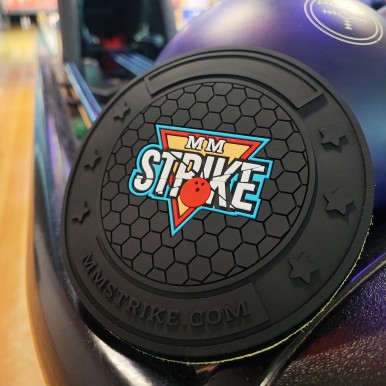MM STRIKE GripFlex™ Black Bowling Disc - do skórzanych ścierek bowlingowych ZESTAW STARTOWY