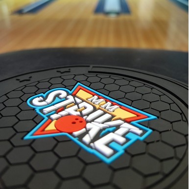 MM STRIKE GripFlex™ Black Bowling Disc - do skórzanych ścierek bowlingowych ZESTAW STARTOWY