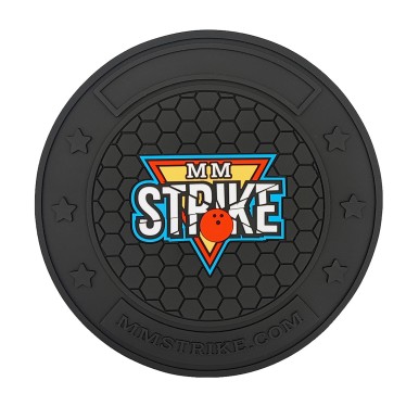 MM STRIKE GripFlex™ Black Bowling Disc - do skórzanych ścierek bowlingowych ZESTAW STARTOWY