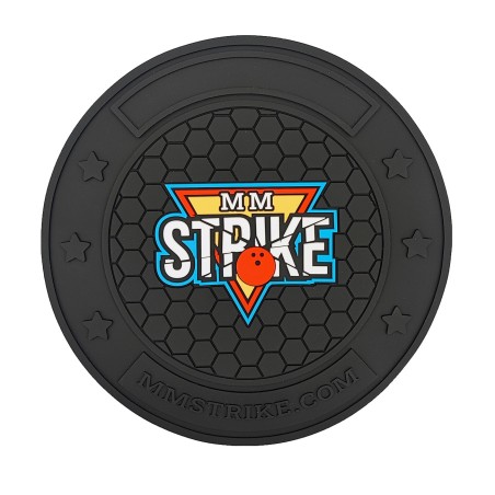 MM STRIKE GripFlex™ Black Bowling Disc - do skórzanych ścierek bowlingowych ZESTAW STARTOWY