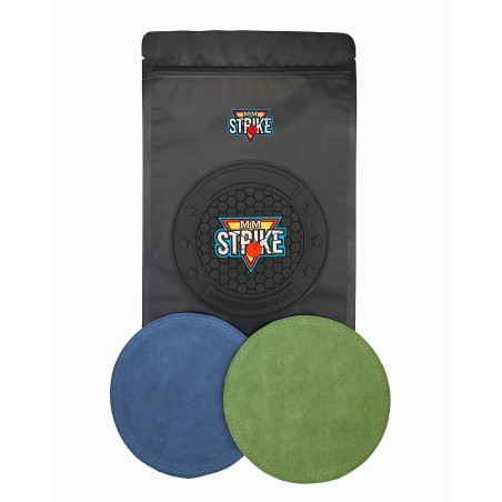 MM STRIKE GripFlex™ Black Bowling Disc - do skórzanych ścierek bowlingowych ZESTAW STARTOWY