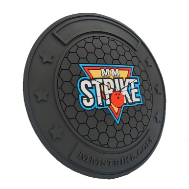 MM STRIKE GripFlex™ Black Bowling Disc - do skórzanych ścierek bowlingowych ZESTAW STARTOWY