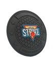 MM STRIKE GripFlex™ Black Bowling Disc - do skórzanych ścierek bowlingowych ZESTAW STARTOWY