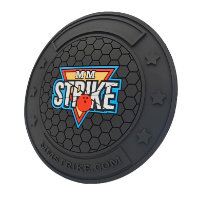 MM STRIKE GripFlex™ Black Bowling Disc - do skórzanych ścierek bowlingowych ZESTAW STARTOWY