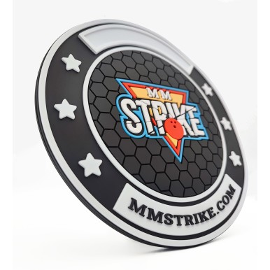 MM STRIKE FlexHook Bowling Disk + 5x pads en cuir de bowling + étui + 5x Mirka Abralon pads