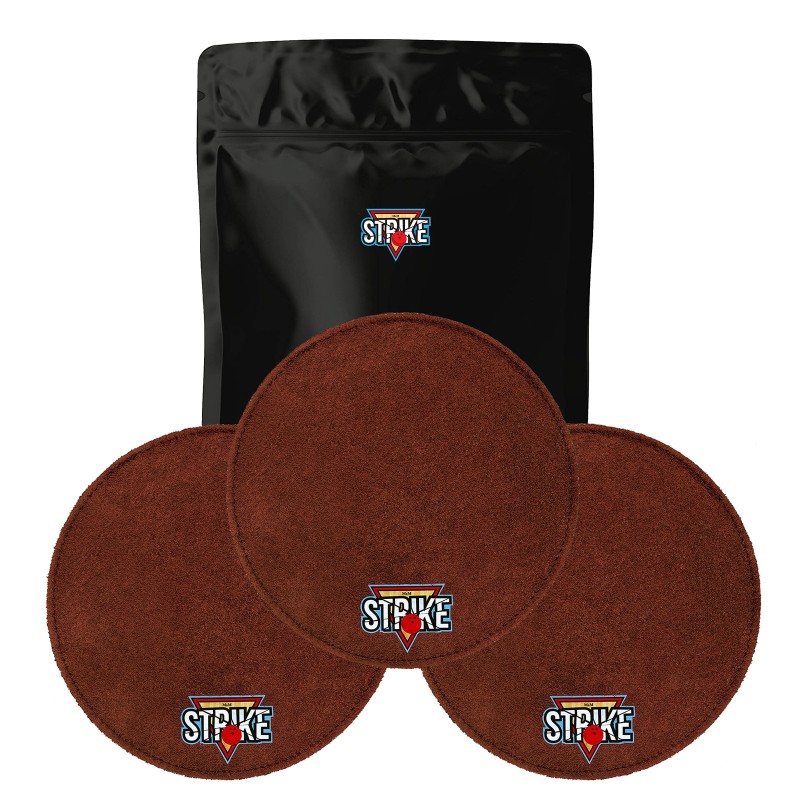 3x M&M Strike 2-lagiges Premium Bowling Shammy Pad. Naturleder! Zum Abwischen von Öl von Bowlingkugeln 3x M&M Strike 2-lagiges Premium Bowling Shammy Pad. Naturleder! Zum Abwischen von Öl von Bowlingkugeln
