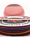 MM STRIKE FlexHook Bowling Disk + 5x pads en cuir de bowling + étui + 5x Mirka Abralon pads
