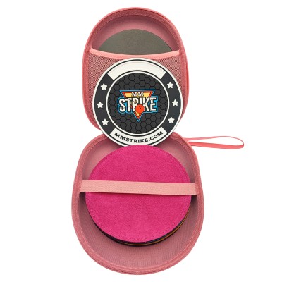 MM STRIKE FlexHook Bowling Disk + 5x pads en cuir de bowling + étui + 5x Mirka Abralon pads