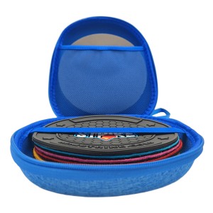 MM STRIKE FlexHook Bowling Disk + 5x pads en cuir de bowling + étui + 5x Abralon pads