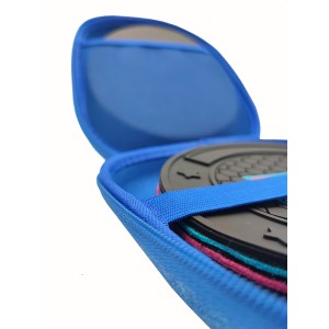 MM STRIKE FlexHook Bowling Disk + 5x pads en cuir de bowling + étui + 5x Abralon pads
