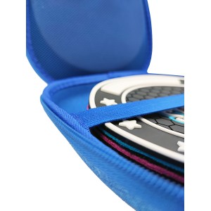 MM STRIKE FlexHook Bowling Disk + 5x pads en cuir de bowling + étui + 5x Abralon pads