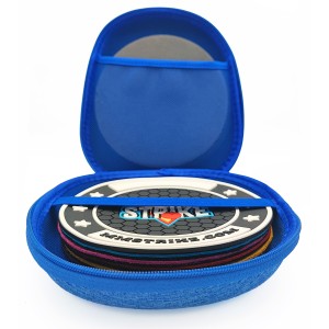 MM STRIKE FlexHook Bowling Disk + 5x pads en cuir de bowling + étui + 5x Abralon pads