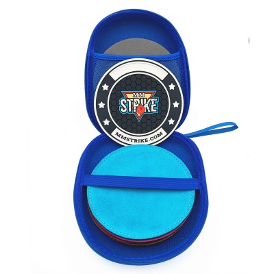 MM STRIKE FlexHook Bowling Disk + 5x pads en cuir de bowling + étui + 5x Abralon pads