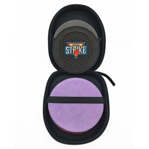 MM STRIKE FlexHook Bowling Disk + 5x pads en cuir de bowling + étui + 5x Abralon Pads