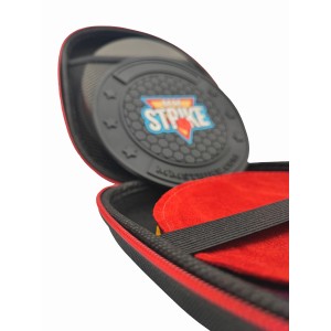 MM STRIKE FlexHook Bowling Disk + 5x pads en cuir de bowling + étui + 5x Abralon pads