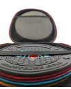 MM STRIKE FlexHook Bowling Disk + 5x pads en cuir de bowling + étui + 5x Abralon pads