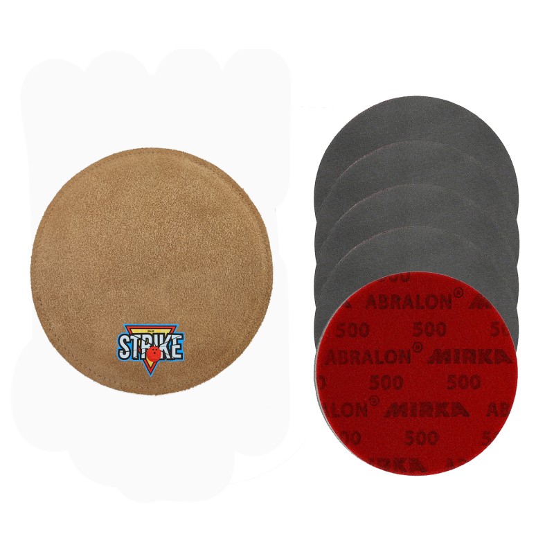 1x MM STRIKE Premium Bowling Shammy Pad + 5x MIRKA Abralon Krążki ścierne (Gradacje 180-4000) 1x MM STRIKE Premium Bowling Shammy Pad + 5x MIRKA Abralon Krążki ścierne (Gradacje 180-4000)