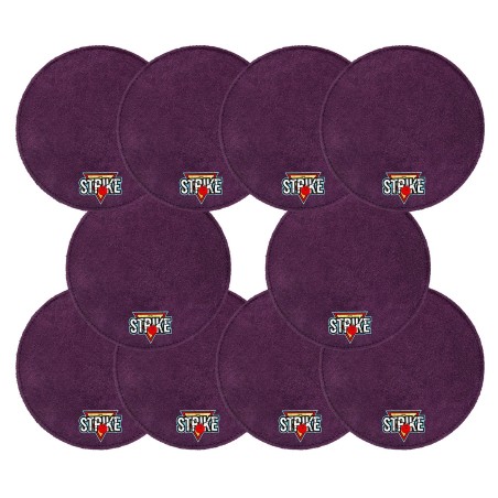10x M&M Strike 2-lagiges Premium Bowling Shammy Pad. Naturleder! Zum Abwischen von Öl von Bowlingkugeln