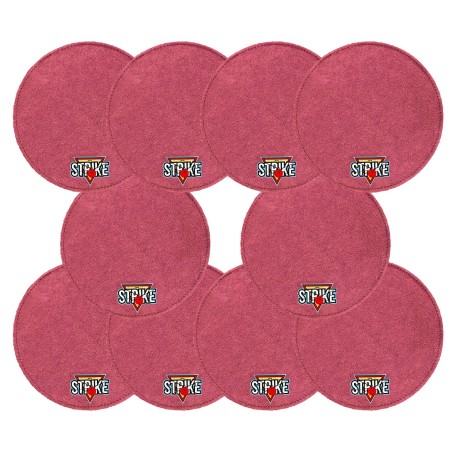 10x M&M Strike 2-lagiges Premium Bowling Shammy Pad. Naturleder! Zum Abwischen von Öl von Bowlingkugeln