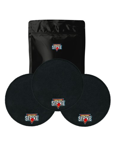 3x M&M Strike 2-lagiges Premium Bowling Shammy Pad. Naturleder! Zum Abwischen von Öl von Bowlingkugeln