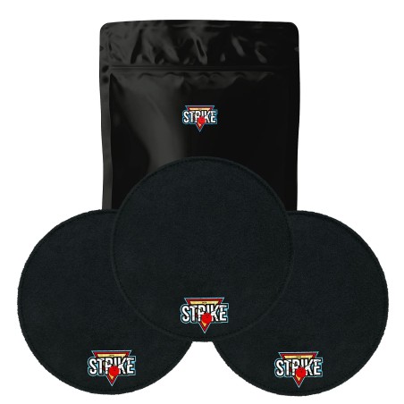 3x M&M Strike 2-lagers Premium Bowling Shammy Pad. Naturligt läder! För att torka av olja från bowlingklot