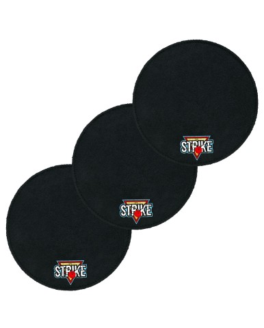 3x M&M Strike 2-lagiges Premium Bowling Shammy Pad. Naturleder! Zum Abwischen von Öl von Bowlingkugeln