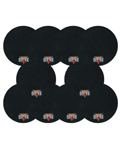 10x M&M Strike 2-lagiges Premium Bowling Shammy Pad. Naturleder! Zum Abwischen von Öl von Bowlingkugeln