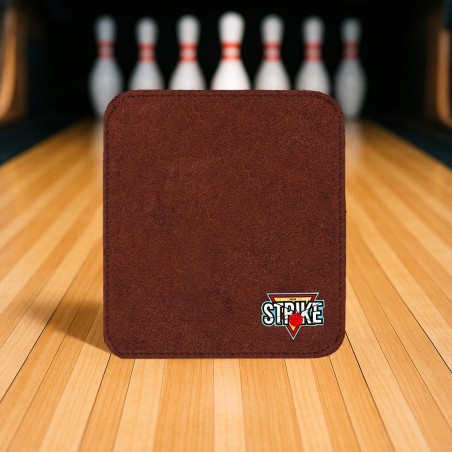 M&M Strike 2-lagiges Premium Bowling Shammy Pad. Naturleder! Zum Abwischen von Öl von Bowlingkugeln