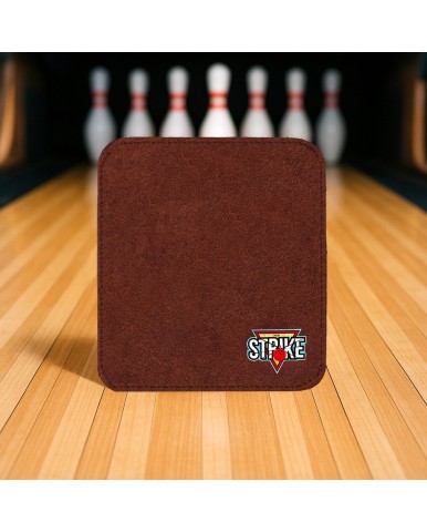 3x M&M Strike 2-lagiges Premium Bowling Shammy Pad. Naturleder! Zum Abwischen von Öl von Bowlingkugeln