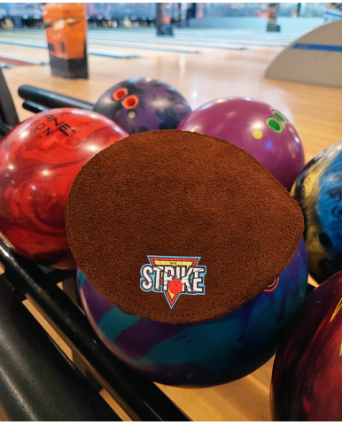 M&M Strike 2-lagiges Premium Bowling Shammy Pad. Naturleder! Zum Abwischen von Öl von Bowlingkugeln