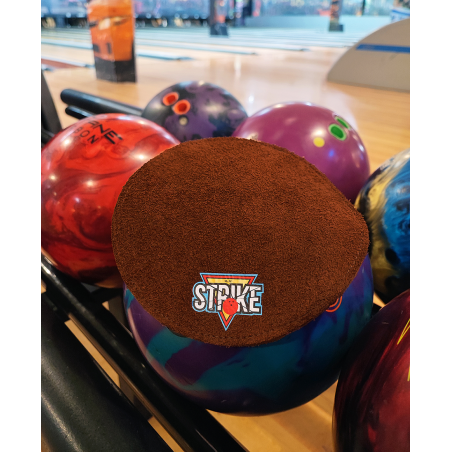 M&M Strike 2-lagiges Premium Bowling Shammy Pad. Naturleder! Zum Abwischen von Öl von Bowlingkugeln