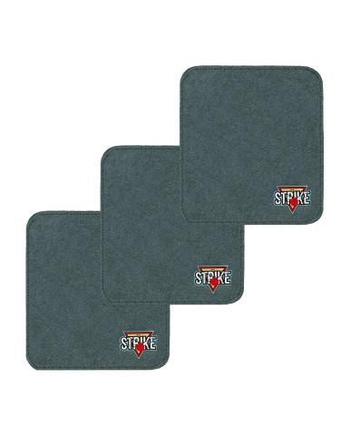 3x M&M Strike 2-lagiges Premium Bowling Shammy Pad. Naturleder! Zum Abwischen von Öl von Bowlingkugeln