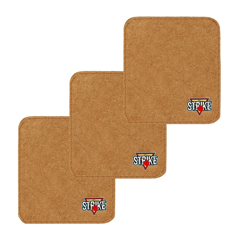 3x M&M Strike 2-lagiges Premium Bowling Shammy Pad. Naturleder! Zum Abwischen von Öl von Bowlingkugeln 3x M&M Strike 2-lagiges Premium Bowling Shammy Pad. Naturleder! Zum Abwischen von Öl von Bowlingkugeln