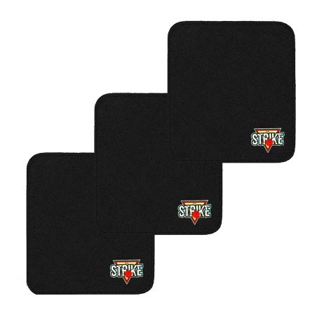 3x M&M Strike 2-lagiges Premium Bowling Shammy Pad. Naturleder! Zum Abwischen von Öl von Bowlingkugeln