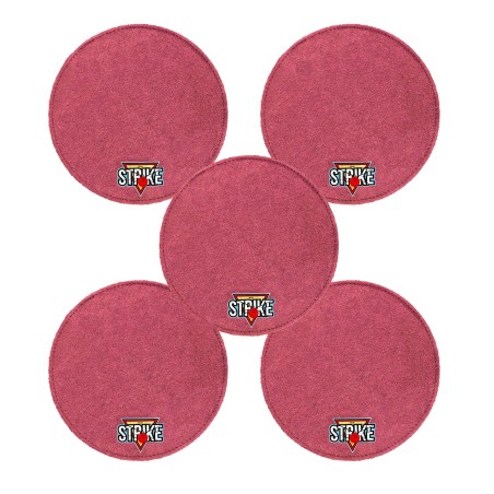 5x M&M Strike 2-lagiges Premium Bowling Shammy Pad. Naturleder! Zum Abwischen von Öl von Bowlingkugeln