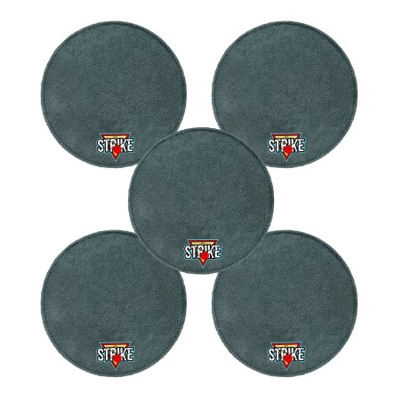 5x M&M Strike 2-lagiges Premium Bowling Shammy Pad. Naturleder! Zum Abwischen von Öl von Bowlingkugeln