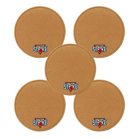 5x M&M Strike 2-layer Premium Bowling Shammy Pad. En cuir naturel pour essuyer l'huile des boules de bowling