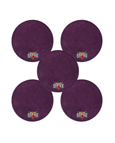5x M&M Strike 2-layer Premium Bowling Shammy Pad. En cuir naturel pour essuyer l'huile des boules de bowling