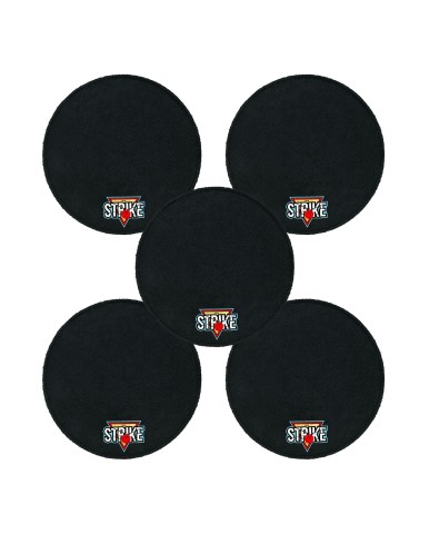 5x M&M Strike 2-lagiges Premium Bowling Shammy Pad. Naturleder! Zum Abwischen von Öl von Bowlingkugeln