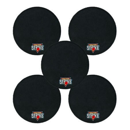 5x M&M Strike 2-lagiges Premium Bowling Shammy Pad. Naturleder! Zum Abwischen von Öl von Bowlingkugeln