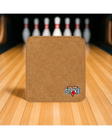 5x M&M Strike 2-lagiges Premium Bowling Shammy Pad. Naturleder! Zum Abwischen von Öl von Bowlingkugeln