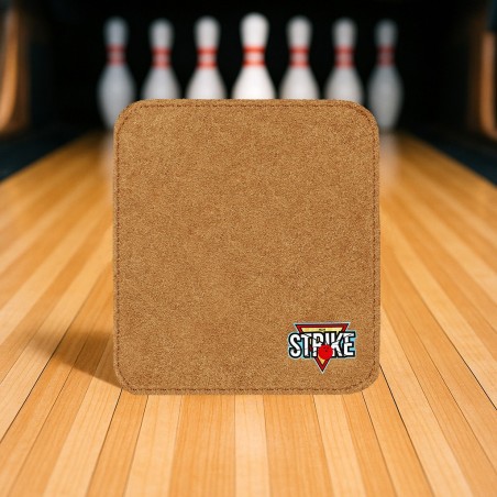 5x M&M Strike 2-lagiges Premium Bowling Shammy Pad. Naturleder! Zum Abwischen von Öl von Bowlingkugeln