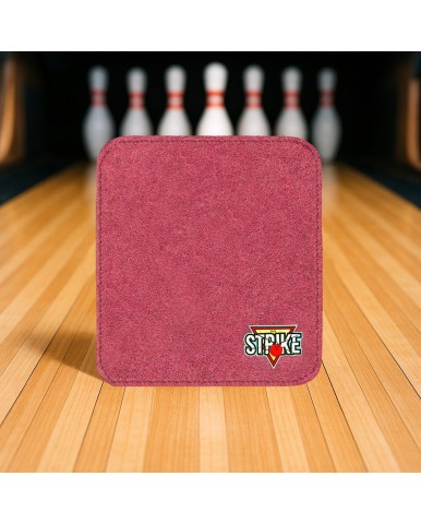 5x M&M Strike 2-lagiges Premium Bowling Shammy Pad. Naturleder! Zum Abwischen von Öl von Bowlingkugeln